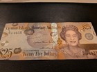 Cayman Islands  25 D4 Banknote  2024  D 4 Error Note