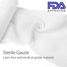 4   Gauze Bandage Sterile Stretch Medical Tape Roll First Aid Wound Care 48 Pack