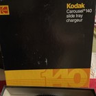 Vintage Kodak Carousel 140 Projector Slide Tray With Original Box