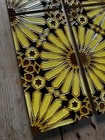 4 Early Antique Vtg 1920s 30s Art Deco Ceramica Santa Ana Tile Spain Star Flower