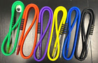      6 Pack  Washable Disposable 74    Hookah Shisha Hose Elastic With Glass Tip