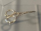 Antique Sterling Vanity Set Webster Eyelash Brush Scissors Cream Jar Button Hook