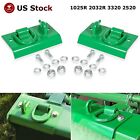 2pcs Bolt On Grab Hooks D Rings For John Deere Compact Tractor 1025r 2032r 3320