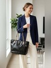 Michael Kors Jet Set Item Large East West Chain Tote Purse Shoulder Bag