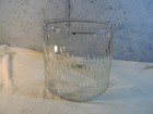 Vintage Perfection Kerosene Heater Pyrex Glass Embossed Flame Glass Globe