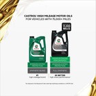 Castrol Gtx High Mileage 5w-20 Synthetic Blend Motor Oil  5 Quarts