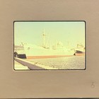 Original Vintage Great Lakes Ship    Info On Photo Slide Frame D1768