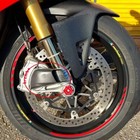 100mm Front Brake Air Duct Caliper Radiator Cover For Aprilia Rsv4 Tuono V4