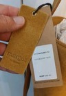 Margot New York Kaye Bucket Tote Bag Suede Leather Yellow  158 Nwt