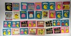 Pac-man   Ms Pac-man Arcade Stickers Vintage 1980   s Lot Of 71