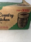 12-vintage Kerr Country Kitchen Jelly Jars 12 Oz Fruit Pattern  00115
