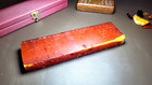 Vintage Amber Bakelite Block  Bakelite Beads  Bakelite Rods  Phenolic Resin