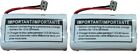 New  Uniden Bt-1007 Bbty0651101 500mah 2 4v Rechargeable Phone Battery  2-pack 
