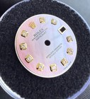 Rolex Quickset Ladies Datejust 26 Custom Pink Mop Dial For Ref  69173  6917