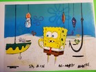 Spongebob Squarepants Original Production Cel Cell Animation Art