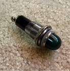 Dialco Green Jewel Pilot Indicator Light Panel Mount Dash Lamp Industrial Gauge