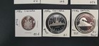 1986 Canada Proof Mint Set 6 Coins- silver  Uncirculated 