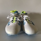 Nike Men 8 5 Huarache 9 Elite Low Lax Se Lacrosse Cleat White Blue Fv6147-001