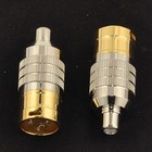 Cardas Audio Clear Cga  Male Xlr To Female Rca Adapter Plugs  Mxlr-frca  pair 