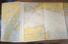 Vintage 1966 Nautical Chart Map South Coast Of Cape Cod   Buzzards Bay Mass