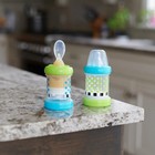 Sassy Baby Food Nurser     4  Months Set Of 2- 2 Count  pack 1   Greenblue