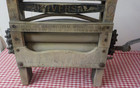 Antique Universal Clothes Laundry Wringer Wood Hand Crank Roller
