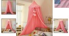 Ultimate Coral Pink Mosquito Net Canopy - Stylish Decor For Kids  Bedrooms