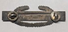 Ww2 C i b  - Combat Infantryman s Badge Sterling Pin - W  Sterling Clutches  Cb