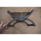 Antique Foldable Footstool footrest