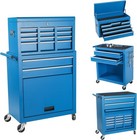 8-drawer Rolling Tool Chest tool Cabinet With Detachable Top Tool Box Tool Cart
