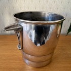 French Silver Plated Champagne Bucket Ice Cooler Art Deco Vintage 0703242