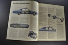 1974 Plymouth Police Car Brochure Satellite Fury Wagon Excellent Original 74