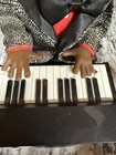 Ray Charles Animated Singing Swaying Piano Playing Figure Animatronic Doll