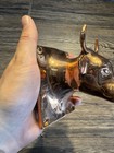Vintage Copper Cow Bull Head Farm Kitchen Towel Apron Holder Hanger Wall Mount