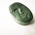 4  Chinese Ink Natural Original Stone Hand-carved Phoenix Inkstone Inkslab