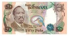 Botswana 50 Pula  2005  - Okavanga Delta Swamps p28b  B122a Unc