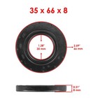 Clutch Oil Seal For Yamaha Wolverine Yxe70 2016-2018  Yxe70 R-spec Se 2016-18
