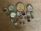 Pinback Button Pin Badge Vintage Junk Drawer Lot Of 20 Advertising Unions Jesus