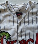 Vintage Fort Meyers Miracles Mussels Wilson Minor League Jersey Justin Morneau 