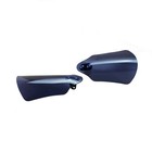 Ink Black Motorcycle Hand Guards For Harley Softail Touring Road Glide Flhx Flhr