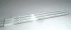 3 Vtg Solid Glass Martini Cocktail Pitcher Stirrers 12 25  Art Deco Barware Euc