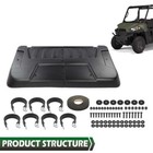Hard Top Roof Kit Fit For Polaris Ranger Full Size 500 570 800 Round Cage Models