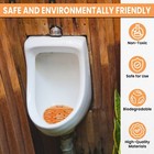 3 - 50 Scented Bathroom Urinal Screens Deodorizing Anti-splash Fresheners Mats