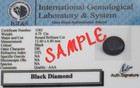 Black Diamond Beads 5 Mm 12 Beads Great Quality Aaa Certified   Jewelry Making