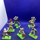 Vintage 1971 Britain s Ltd Deetail Silver Knights  Lot Of 6 S18