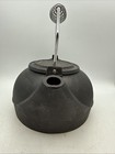Black Cast Iron Tea Kettle Humidifier For Wood Burning Stove 5 Tall