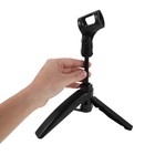  Adjustable Microphone Stand  Tripod Table Mic Holder - Portable Desktop Mic