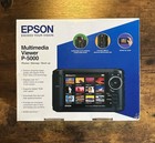 Epson P-5000 Multimedia Storage Viewer - 80gb Player - Open Box - Tested