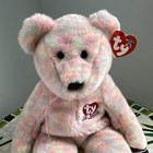 Ty Beanie Baby Buddies Celebrate Bear 15 Yr  Stuffed Plush 13  2001 Retired Tag