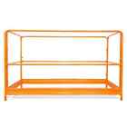 6 Ft  Adjustable Baker Style Safety Scaffolding Guard Support Rail System